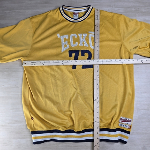 Ecko Unlimited Athletic Knit Shirt Embroidered Jersey Size XXL - Picture 5 of 8